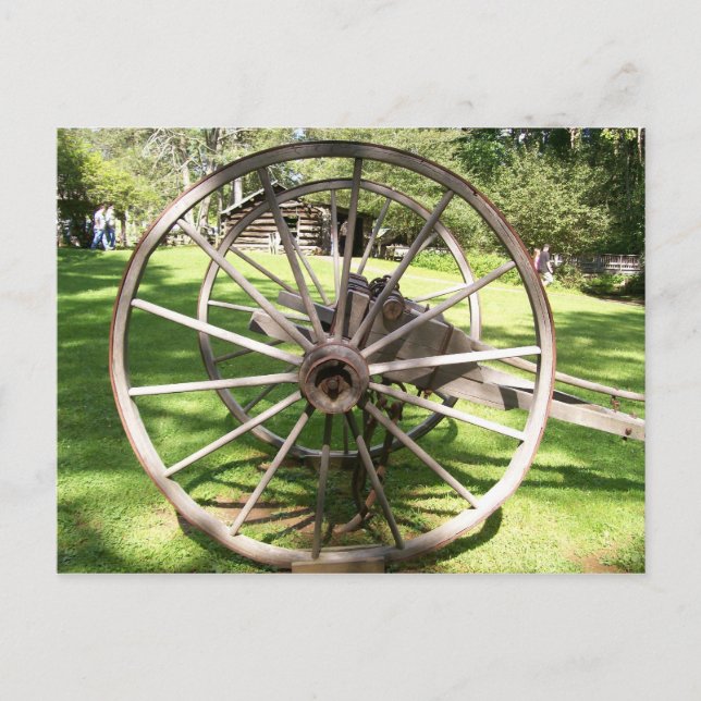 Old Wheel Postcards (Front)