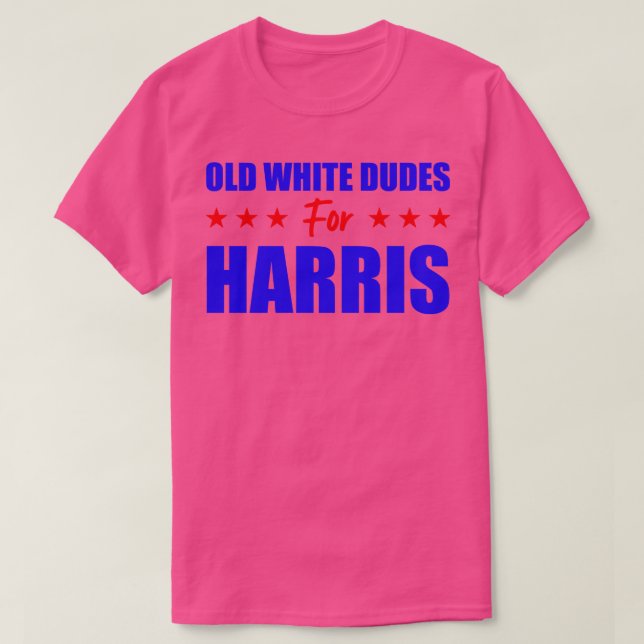Old White Dudes For  2024 Election T-Shirt (Design Front)