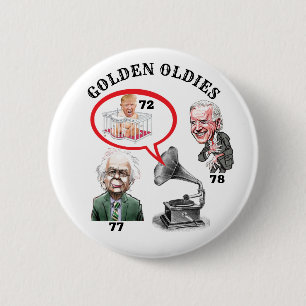 Old White Men for President Button