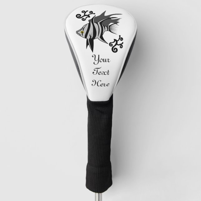Old Wife Giving You the Eye Golf Head Cover (Front)