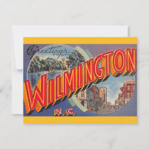 Old Wilmington NC Postcard