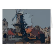 Old Windmill on Canal (Front Horizontal)