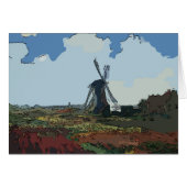 Old Windmill on field (Front Horizontal)
