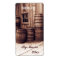 old wine barrels wine bottle label