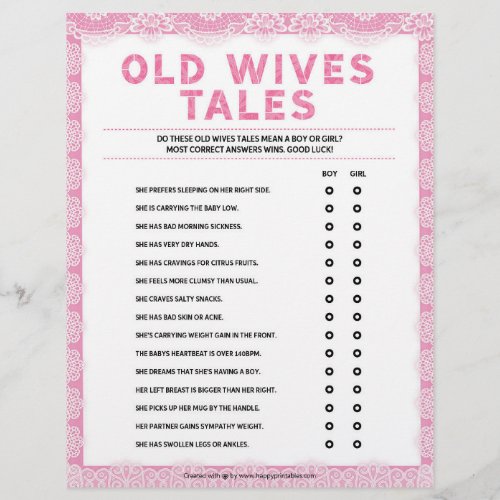 Old Wives Tales Luxury Lace Pink Letterhead