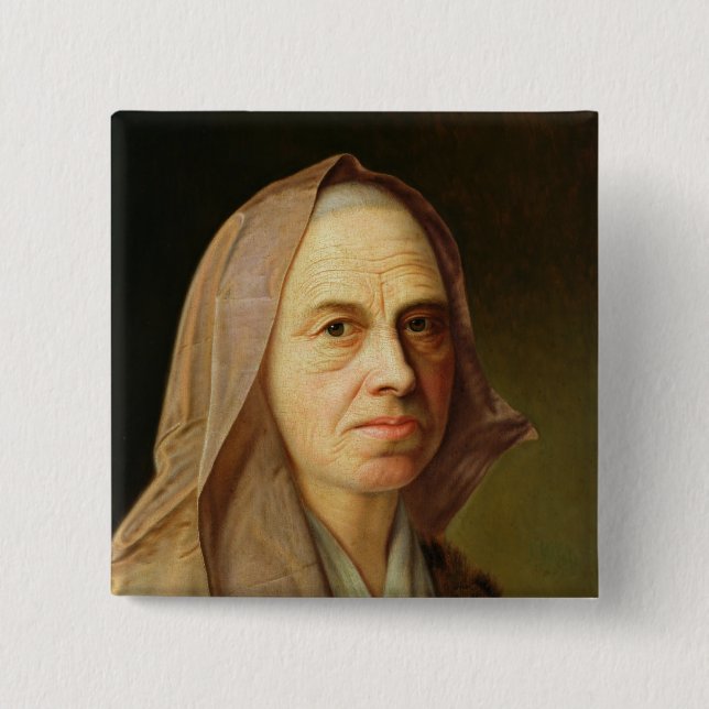 Old Woman Button (Front)