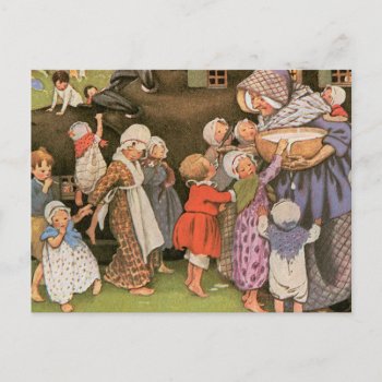 Old Woman In The Shoe Postcard by FaerieRita at Zazzle