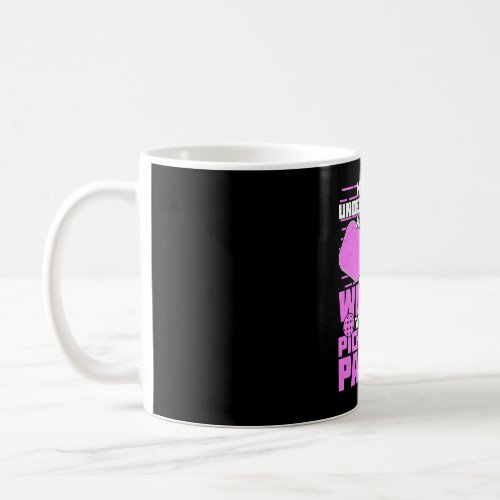 Old Woman Pickleball Player Gift Coffee Mug