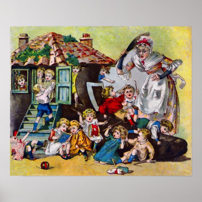 Old Woman Who Lived in a Shoe Poster (Front)