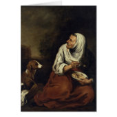 Old Woman with Dog (Front)