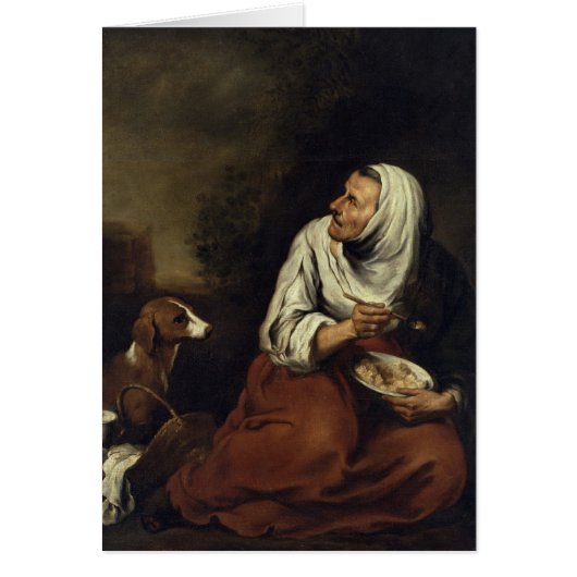 Old Woman with Dog (Front)