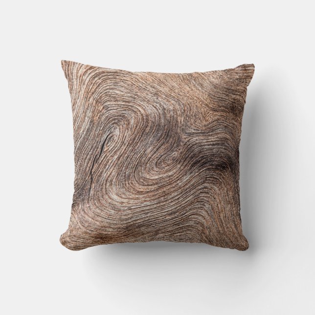 old wood background or texture throw pillow (Front)
