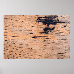Old wood board, copy space wooden texture pattern poster