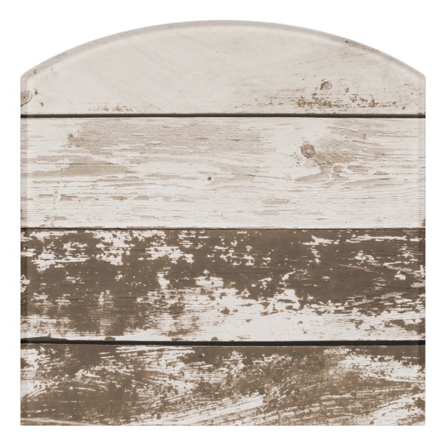 old wood door sign (Contour Front)