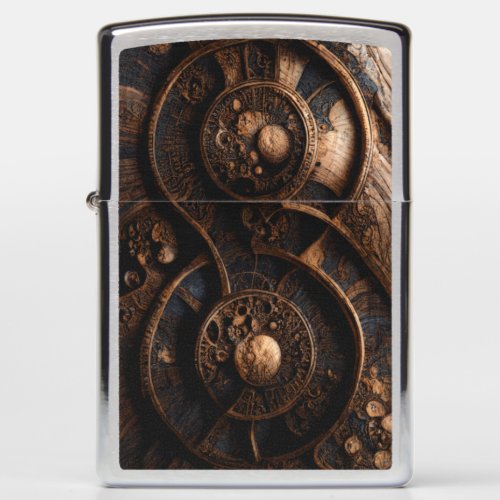 Old Wood Knowledge  Zippo Lighter