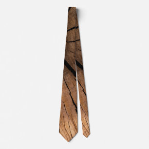 old wood neck tie