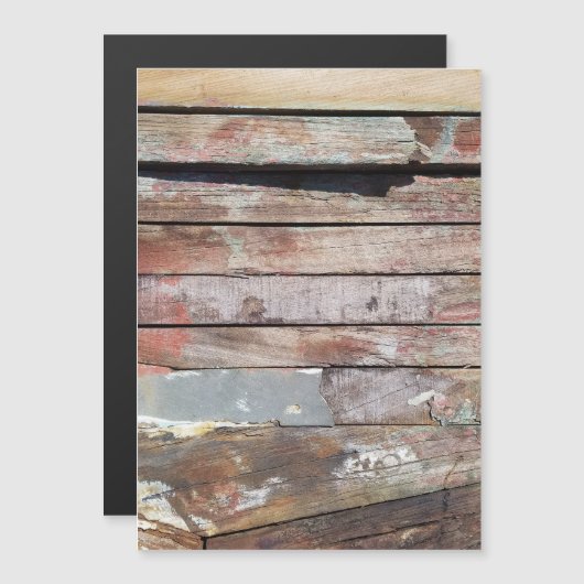 Old wood rustic boat wooden plank (Front/Back)