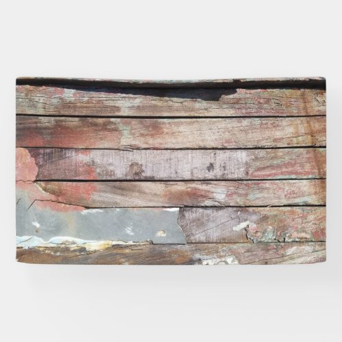 Old wood rustic boat wooden plank banner