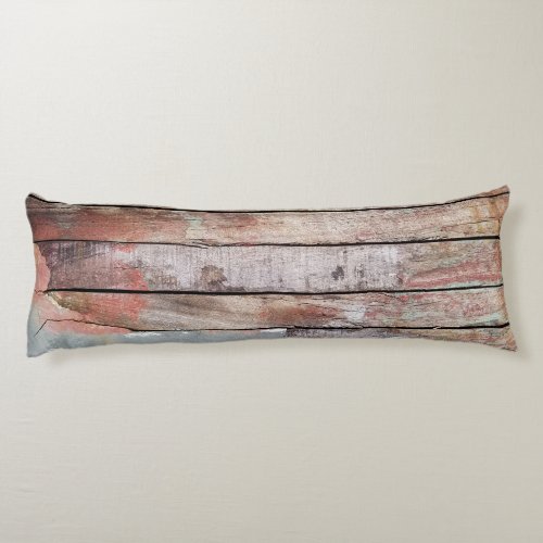Old wood rustic boat wooden plank body pillow