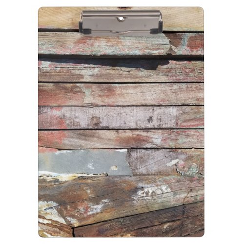 Old wood rustic boat wooden plank clipboard