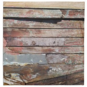 Old wood rustic boat wooden plank cloth napkin
