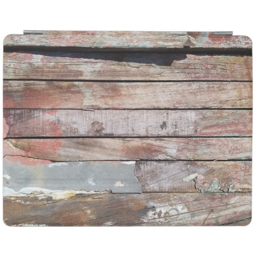 Old wood rustic boat wooden plank iPad smart cover