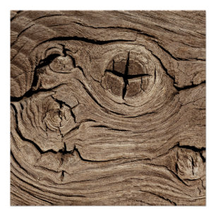 old wood, vintage poster