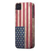 Old Wooden American Flag Case-Mate iPhone Case (Back Left)