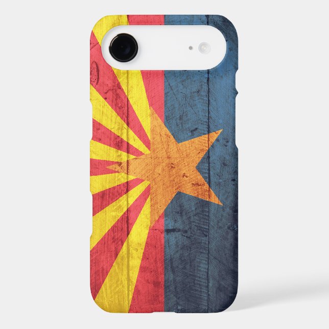 Old Wooden Arizona Flag iPhone 6 case (Back)