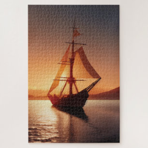 Old Wooden Boat Jigsaw Puzzle