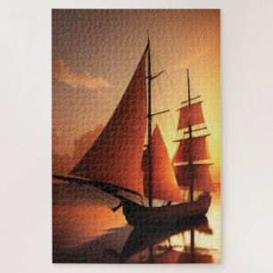 Old Wooden Boat Jigsaw Puzzle