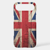 Old Wooden British Flag Case-Mate iPhone Case (Back)