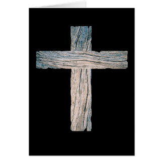 Old Wooden Cross Cards