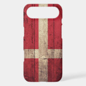 Old Wooden Denmark Flag Case-Mate iPhone Case (Back)