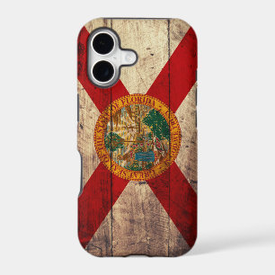 Old Wooden Florida Flag; iPhone 17 Case