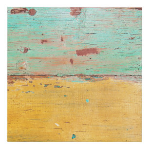 old wooden grunge texture faux canvas print