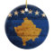 Old Wooden Kosovo Flag