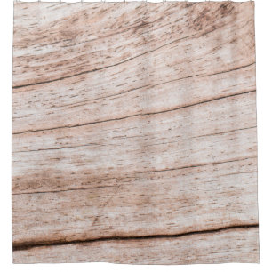 Old Wooden panel texture background,  vintage text Shower Curtain