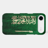 Old Wooden Saudi Flag Case-Mate iPhone Case (Back (Horizontal))