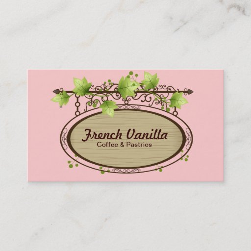 Customizable Old Wooden Sign Business Card
