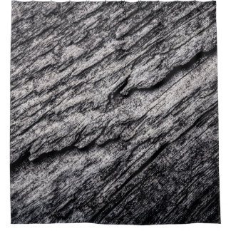 Old wooden surface textured background. Toned. hom Shower Curtain