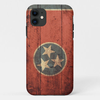 Old Wooden Tennessee Flag iPhone 5 Case