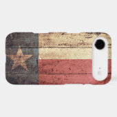 Old Wooden Texas Flag; Case-Mate iPhone Case (Back (Horizontal))