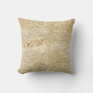 Old wooden texture paint tracesabstract, aged, ant throw pillow