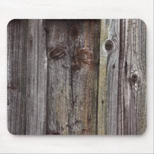 Old wooden wall mousepad