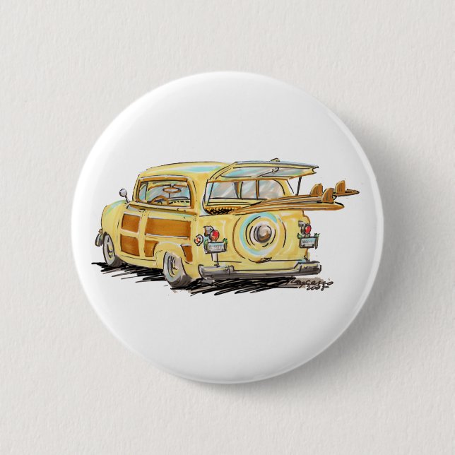 oLd wOOdY Pinback Button (Front)