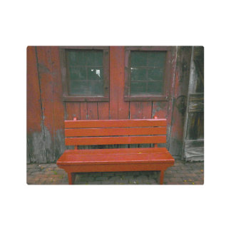 Old Work Shop Metal Print