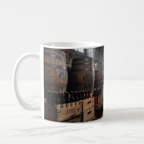 Old World Barrel Cellar Brewer Scene Mug