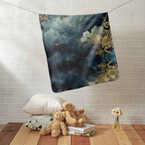 Old World Cloudscapes Baby Blanket