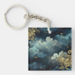 Old World Cloudscapes Keychain